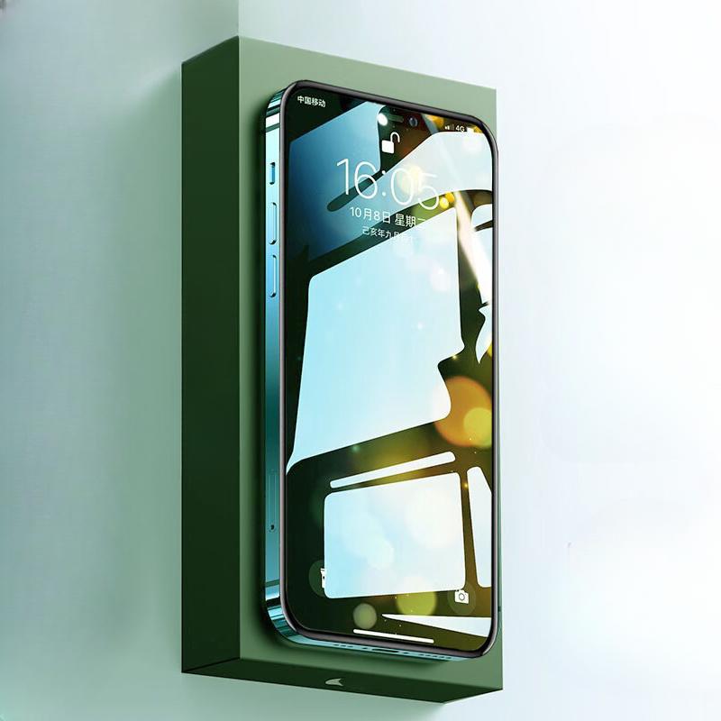 Зеленое закаленное стекло для iPhone 16 Pro Max Plus Защитная пленка для глаз для iPhone16 16promax Защитная пленка