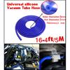3Mm 5Meter Silicone Vacuum Tube Hose Silicone Tubing 16.4Ft Blue