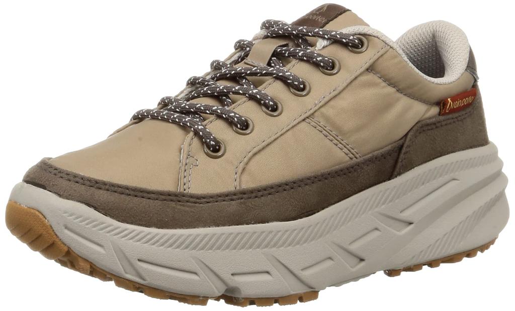 Moonstar RPL109 Waterproof Sneakers with Sizes 2E Women's Non-Slip Soles, 22-25cm, Beige, 23.0cm,