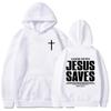 Jesus Saves John 3:16:17 Hoodies Christian Bible Verse Sweatshirts Men Women Clothes Winter Comfortable Pocket Pullovers