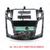 9inch Car Radio Fascias For  Ford Focus 2012-2017 Android Stereo Frame Player 2 Din Head Unit Panel Dash Trim With Cable canbus