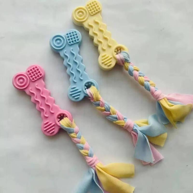 Durable Cotton Rope and Chew Toy Set for Small to Medium Dogs
