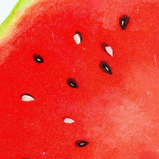 1/2 шт. Веер-арбуз с длинной деревянной ручкой, легкий декоративный круглый ручной веер, портативный летний веер для охлаждения на открытом воздухе