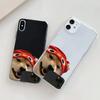 GYKZ Забавный чехол для телефона с изображением кошки, собаки, прозрачный чехол для iPhone 11 12 13 14 15 Pro MAX SE2022 XR X XS 7 8 Plus, мягкая силиконовая задняя крышка