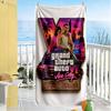 Grand Theft Auto Customize Your Name Beach Towel High Absorbency & Quick-Dry Perfect for Traveling Yoga Camping and Swimming