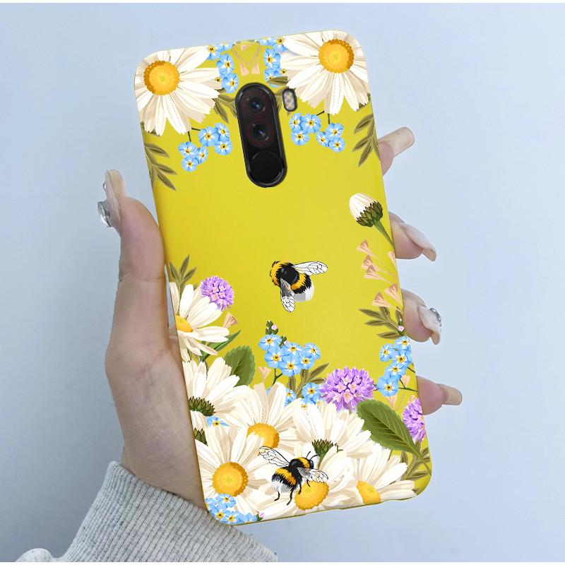 For Pocophone F1 Case Cute Cartoon Panda TPU Soft Silicone Phone Case For Xiaomi Pocophone F1 Back Cover PocoF1 Poco F 1 Fundas