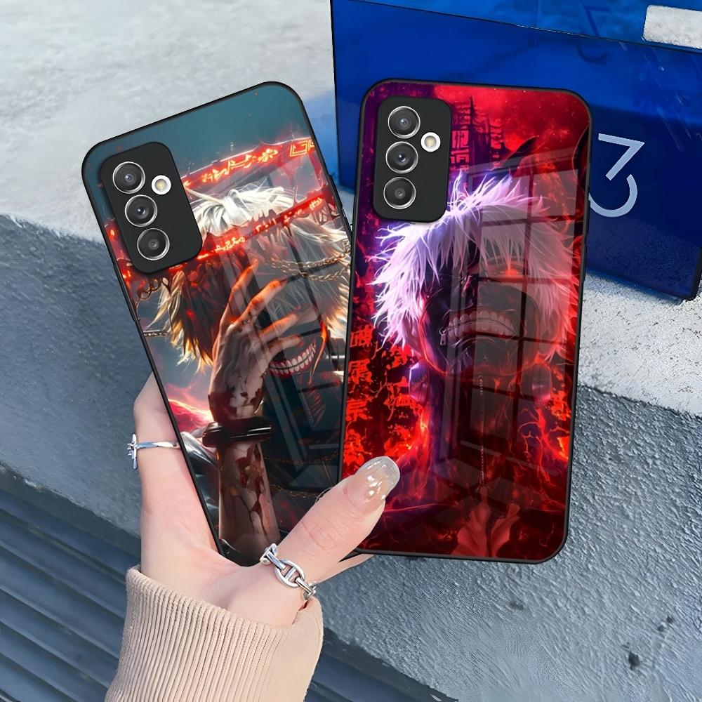 Tokyo Anime Ghoul Phone Case for Samsung S25 S24 S30 S21 S23 S20 S22 Fe S10 E S9 Note 20 Pro Ultra Plus glass Cover