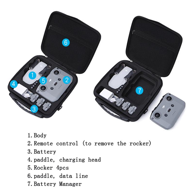 Portable Bag For DJI MINI 4K / MINI 2 SE Storage Bag Drone Handbag Outdoor Carry Box Case For DJI Mini 2 SE Drone Accessories
