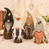 Christmas Gnomes Faceless Doll Gnome Coffee Gnome Dolls Window Decorations Xmas Gifts New Year Plush Coffee Bar Decoration