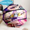 Custom Name Umbrella Vibrant Anime KPop  Umbrella 8-Frame for Travel, Camping, Casual Lightweight Portable, Essential for Family Gifts