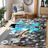 Leo Messi Barcelona Legend Floor Mat Design for Living Rooms Bedrooms Decorate room Foyer Antislip Carpet Office home decor Birthday/Christmas Gift