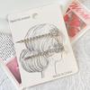 Женская заколка для волос со стразами в стиле Urban Chic - Маленький свежий модный аксессуар в корейском стиле
