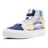 Vans Disney X Sk8 Ретро Скейт Обувь Высокие Кроссовки Унисекс Синий Желтый VN0A38FYRNO1