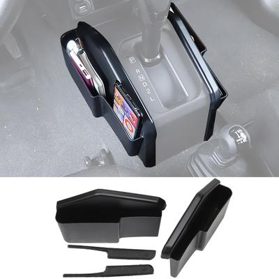 YOCTM Коробка для хранения рычага переключения передач для Suzuki Jimny JB64 JB74 2020 2021 2022 2023 2024 Лоток для хранения на центральной консоли для хранения и организации карт, на заказ