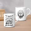 Coffee UV DTF Cup Wraps - 20 Sheet Coffee UV DTF Transfer Stickers, Fun Quotes Drink UVDTF Cup Wraps for Glass, Waterproof Transfer Sticker, DIY Craft