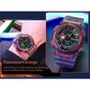 SANDA Sports and Leisure Watch Male Students Trendy Fashion Function Night Light Dual -display Digital Couple Electronic Watches