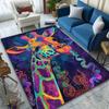 1PC Colorful artistic giraffe image Print Carpet Rug for Living Room Bedroom Sofa Doormat Home Decor Non-slip Floor Mat