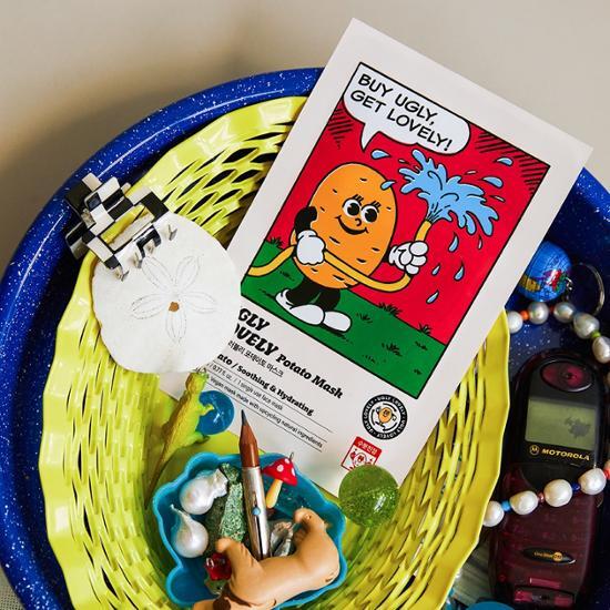 1 Увлажняющая успокаивающая картофельная маска UGLY LOVELY