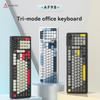 Ajazz AF98 and AF98PLUS Gaming Keyboard AF98 Lighting Mixed Colour Wired AF98 PLUS RGB Backlight Wireless Bluetooth