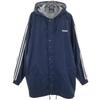 Adidas 90s Old Bench Coat L Navy Men's Used
