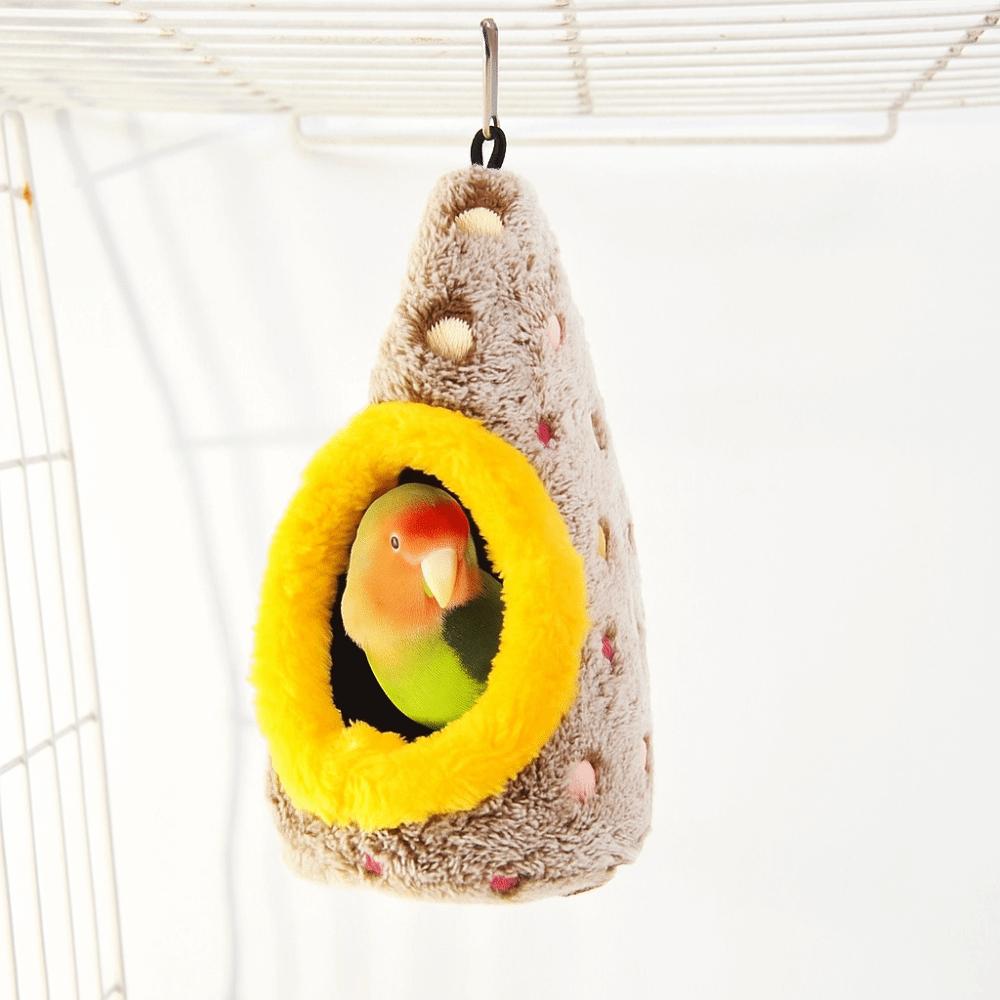 Warm Bird Hammock Thickened Hanging Bird Nest Cute Egg-Shaped Bird Nest For Bird Cage