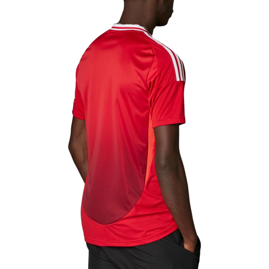 Adidas Мужские футбольные майки с короткими рукавами Manchester United 24/25 Home Fan Edition красные IU1397