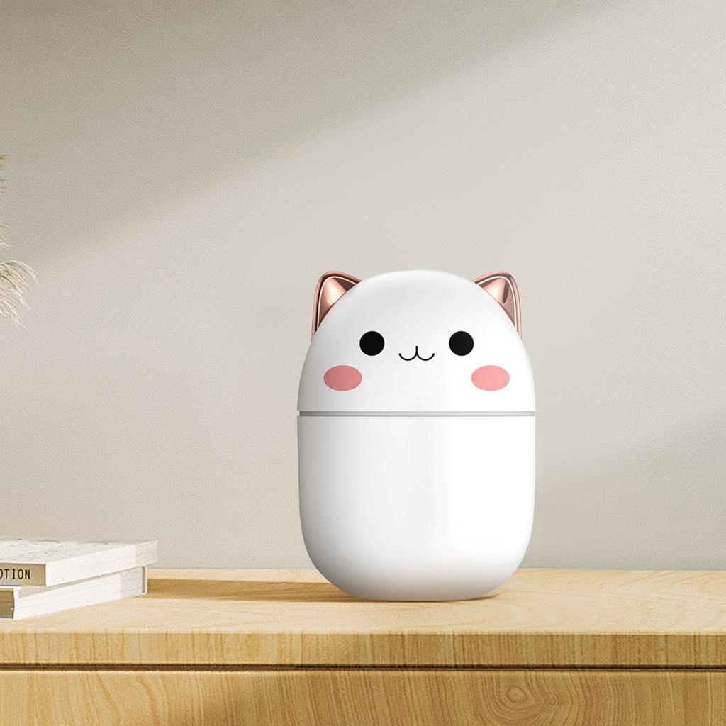 Увлажнитель воздуха Cute Cat, устройство для увлажнения воздуха в машине Cute Cat, тихий распылитель для рабочего стола Cute