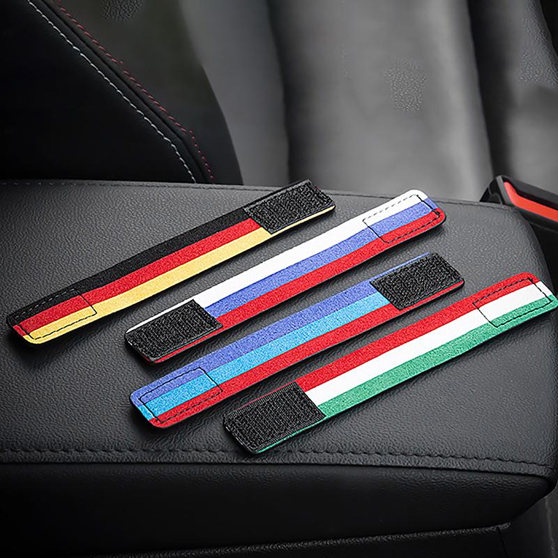 1 шт., стандартный универсальный набор рулевого колеса, аксессуары для модификации автомобиля, центральная линия, креативная маркировка, наклейка-подсказка