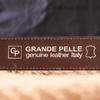Стильный мужской кожаный ремень GRANDE PELLE Leather Belt 21462 Коричневый