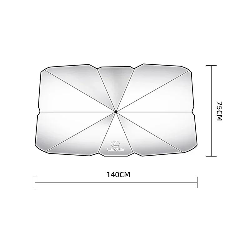 Car Sunshade Umbrella Car Front Window Sunshade Cover For Lexus F SPORT ES RX NX LS UX LM LX GX LC RZ IS CT GS RC HS SC TX LBX HX1