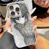 Чехол для телефона с рисунком в стиле "Небрежные линии" для IPhone 17 16e 16 15 14 13 12 11 Mini Pro Max X XR XSMAX 8 7 Air Plus Прозрачный Мягкий Чехол