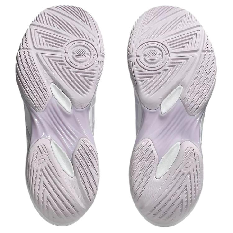 Asics Кроссовки для волейбола GEL ROCKET 12 с амортизацией и воздухопроницаемостью, женские, белые 1072A119-106
