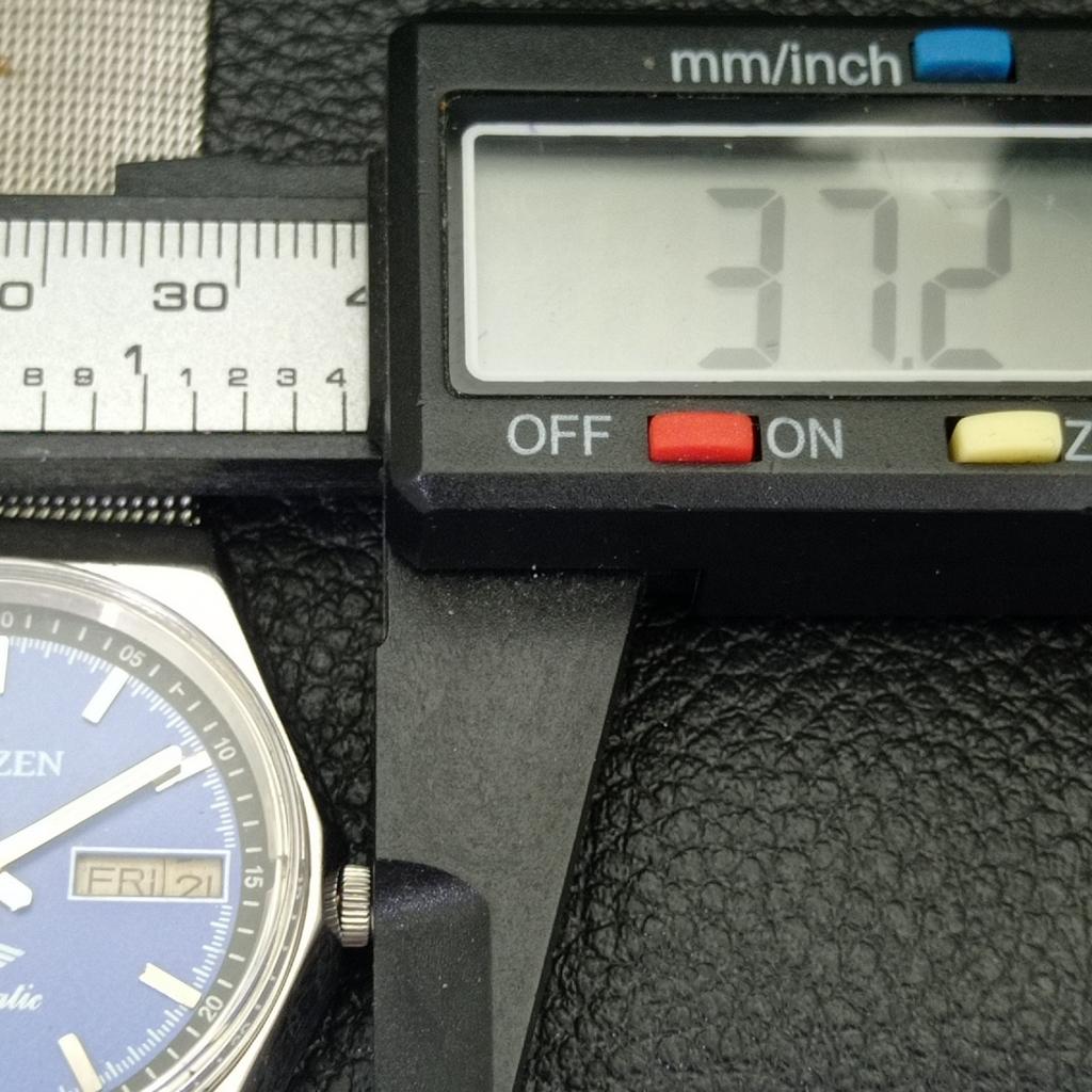 Б/у винтажные мужские часы Citizen Automatic 8200 из Японии с синим циферблатом a434819-2 R123-a434819