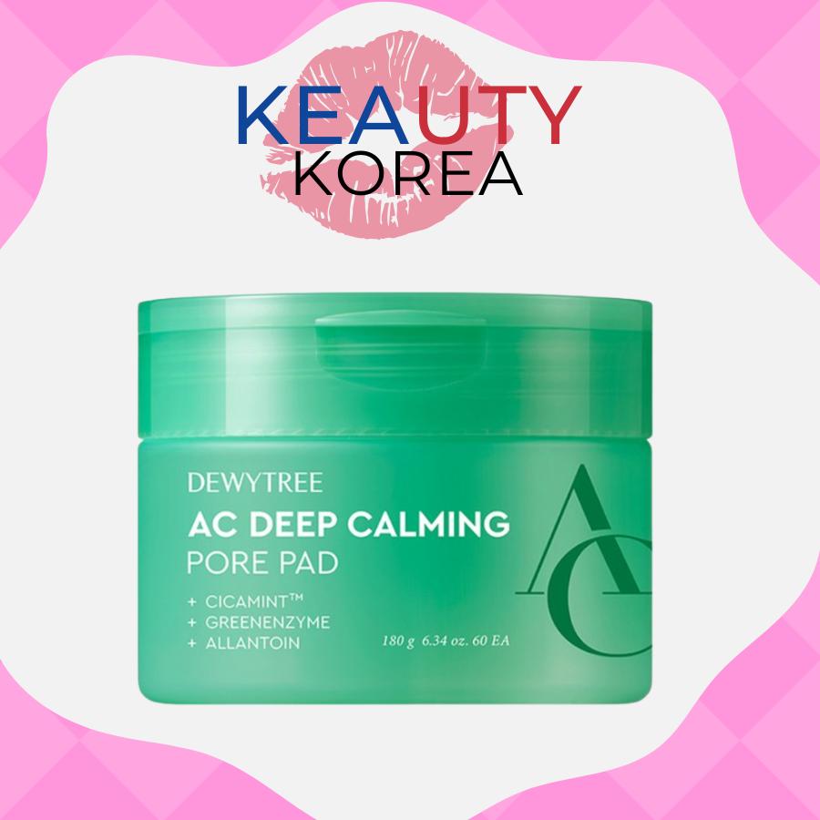 DEWYTREE AC Ctrl Deep Green Calming Pad 60ea 180g