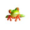 Креативная 3D фигурка лягушки, украшение для офисного компьютера, декор для автомобиля, забавная статуэтка лягушки-пищалки, домашний ТВ-орнамент, миниатюры для сада, бонсай