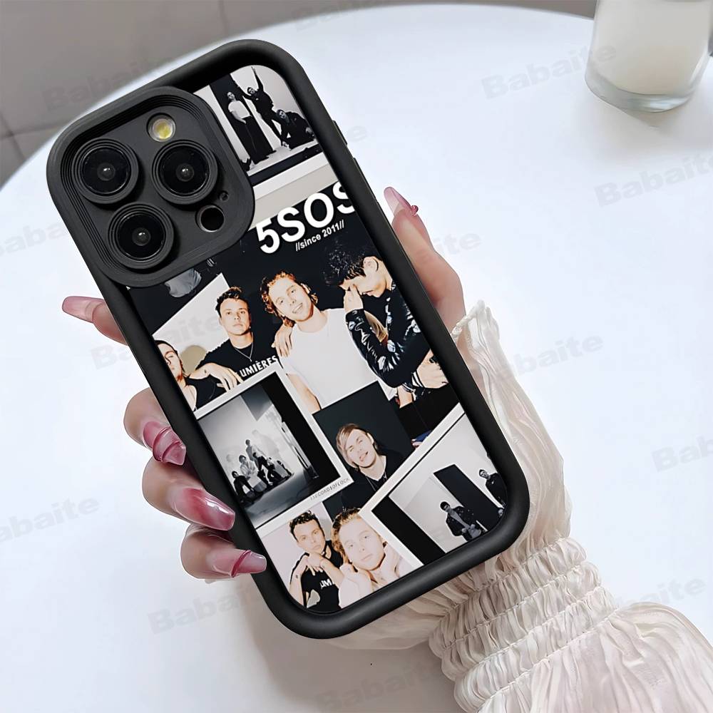 5 S-Seconds of S-Summer Band Phone Case for IPhone 17 16 15 14 13 12 11 Pro Max Mini Plus Soft TPU Back Cover