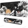 Japanese Wave Art Mouse Pad Computer New XXL MousePads Keyboard Mat Gamer Soft Office Carpet Table Mats Desktop Long Mouse Pad