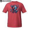 Ice Minotaur Warrior T-Shirt | Horned Viking Monster Fantasy Battle Creature Tee