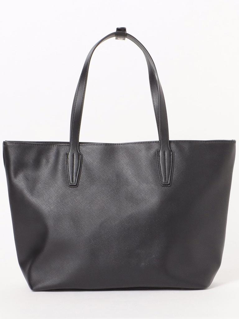 Сумка-тоут из искусственной кожи Campus Bag, ЧЕРНАЯ БЕСПЛАТНО [Beams Heart] Мужская