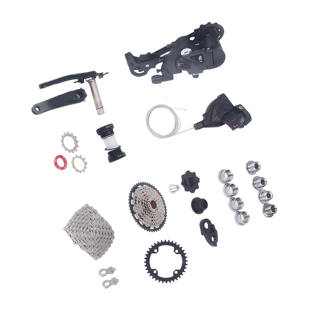 Велосипедный 9-скоростной групсет 50T маховик велосипедный комплект переключения переключатель шатуны набор аксессуаров для модификации 36T звезда