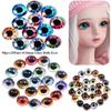 50pcs/25Pairs Hot Accessories Time Gem Glass Dolls Eyes Animal Eyes Doll Eyeballs DIY Crafts