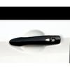 Door Handle Cover For Nissan Rogue 2014 2015 2016 2017 2018  GLOSS BLACK CHROME CAR CATCH CAP TRIM MOLDING ACCESSORIES