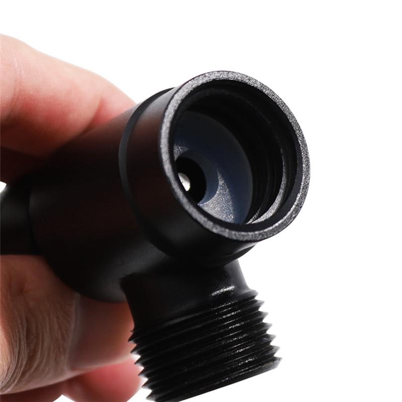 A20F-Black CO2 Cylinder Adapter Self-Made Beer Barrel Regulator TR21.4 To W21.8, CO2 Tank Accessories For Soda Manufacturer Mach