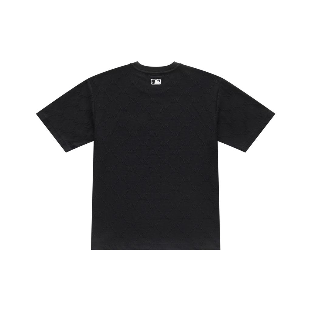 MLB MONOGRAM Футболка SS25 Унисекс Черная 3ATSM1353-50BKS