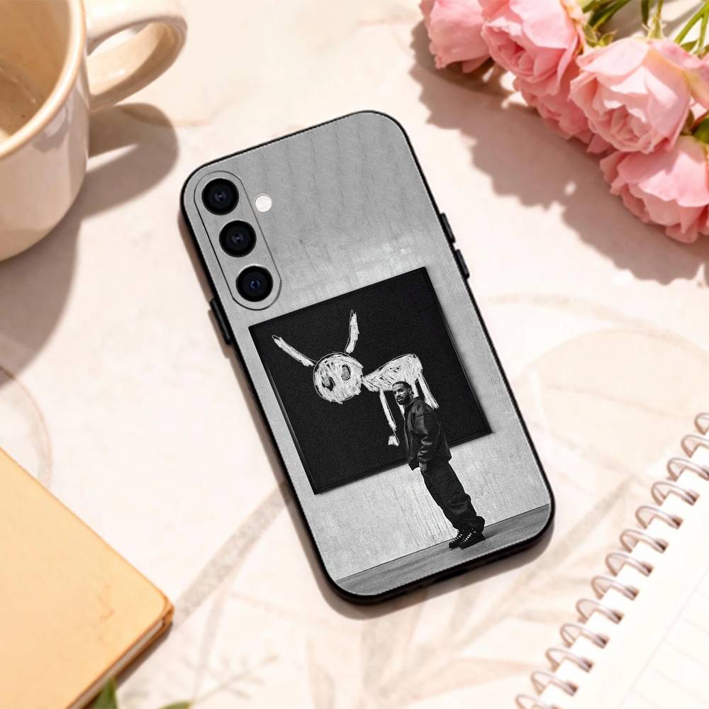 Стильный Дрейк Чехол для телефона для Samsung Galaxy A73,A72,A71,A70,A53,A52,A51,Других Мягкий Черный Корпус