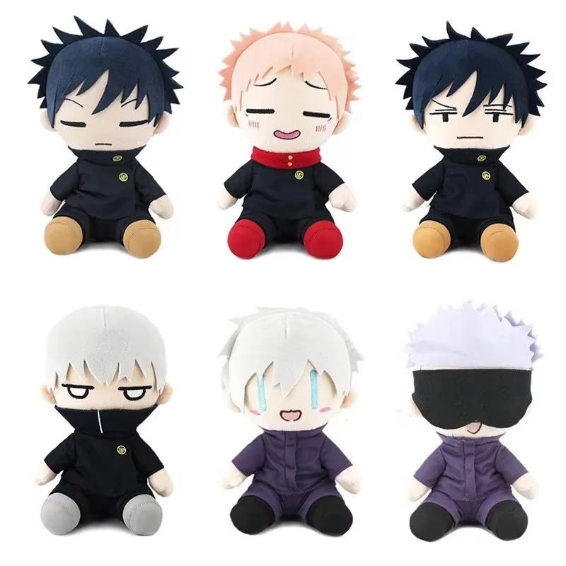 Плюшевая игрушка Jujutsu Kaisen Сатору Годзё Фусигуро Мэгуми Итадори Юдзи Инумаки Тогэ Аниме Фигурка Набивная Кавайная Кукла Детский подарок игрушка