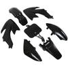 7pcs Black Plastic Fairing Kit Body Work Fairing Set Motorcycle Accessories Replacement for XR50