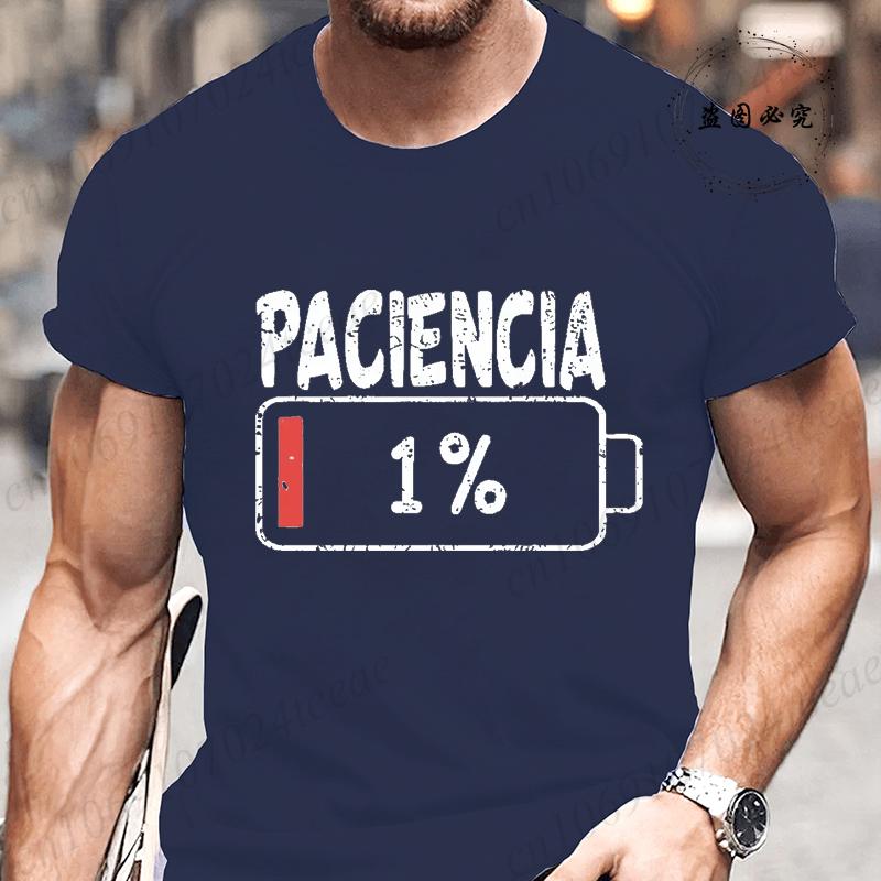 Men Women TShirt Summer Harajuku Funny Vibrant Spanish Letter Print Tees Streetwear Short Sleeve TShirts Fashion Tee Clothes