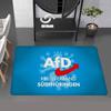 Политический логотип AfD Коврики для комнаты Противоскользящие Впитывающие воду Длинная полоса Подушка Коврик для спальни Бытовые ковры