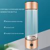 Portable Hydrogen Rich Water Cup Leak-proof Transparent Glass Water Bottle Hydrogen & Oxygen Separation Smart Water Kettle for Outdoor Travel Camping